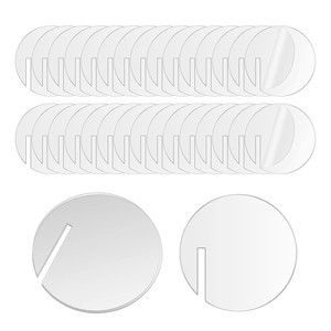 Etiquetas Colgantes para Alimentos de Acrílico Duradero y Ecológico, Personalizadas con Grabado, Etiquetas con Nombre para Copas de Vino para Bodas y Cumpleaños - Product Image 6