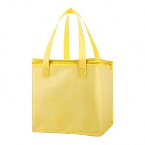 Sac isotherme personnalisé KAISEN en non-tissé, sac isotherme à fermeture éclair pour la livraison de nourriture, sac thermique - Product Image 5