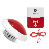 Système d'appel infirmier sans fil, bouton d'appel avec indicateur LED pour hôpital, clinique, maison de retraite