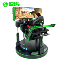 Offre Spéciale : Simulateur de Course VR Star Ultra 360 Rotatif avec Piste Réelle et Défis de Collisions Multi-Modes pour Salles d'Arcade et Centres de Divertissement Familial