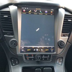 Tesla phong cách xe đài phát thanh stereo màn hình cảm ứng xe DVD Player cho Chevrolet Tahoe GMC ngoại ô <span class=keywords><strong>Yukon</strong></span> 2015-2020 <span class=keywords><strong>GPS</strong></span> navigation - Product Image 4