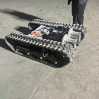 Châssis électrique intelligent Yitui Machinery, châssis en caoutchouc pour excavateur ou véhicule robot