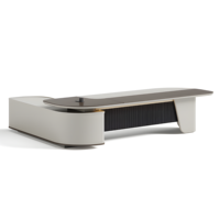 Ensemble de table de conférence moderne à petites places Nouveau mobilier de bureau Table de réunion en bois de style Europe du Nord pour les écoles et les bureaux