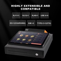 NB11 fábrica OEM 11 ''pago de pedidos pantalla táctil escritorio Android 12 Pos NFC lector de tarjetas máquina Pos Tablet restaurante Pos sistema