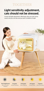 Bac à litière pour chat à nettoyage automatique, grande toilette intelligente pour chat, bac à litière automatique, sûr, anti-pincement - Product Image 4