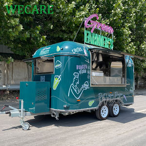WECARE, изготовленный на заказ, кофейный сок, креп, мороженое, пузырь, чай, десерт, Закусочная, грузовик с едой, мобильный трейлер с полностью оборудованной кухней - Product Image 1
