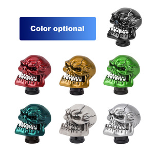 Skull Gear <b>Shift</b> <b>Knob</b> Resin Universal Car Manual Transmission Shifter Head With Installation Kit - Product Image 5