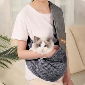 Sac à dos bandoulière pour chat, sac de transport pour animaux de compagnie, sacoche messager pour chat et chiot, accessoires pour animaux - Product Image 1