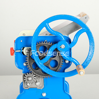 Machine à pâtes manuelle à manivelle commerciale, épaisseur réglable, rouleau à pâte pour dumplings, coupe-pâte, presse à nouilles