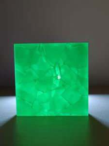 Jade verre texture nuage moderne nouveau matériau panneau mural décor design nouveau matériau style de construction teinté coloré fond brique - Product Image 3