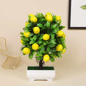 J12 Nhân Tạo Trái Cây Nồi Trang Trí Trong Nhà Trái Cây Nhân Tạo Nhà Máy 25 Trái Cây Bonsai Nhân Tạo Màu Xanh Lá Cây Nhà Máy - Product Image 6