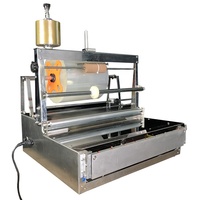 Film d'emballage thermorétractable petite machine d'emballage de boîte de parfum d'emballage en cellophane machine de collage thermique