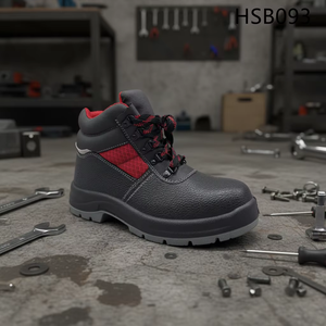 Chaussures de sécurité ZYF pour travaux de démolition, résistantes aux acides et aux alcalis, avec semelle extérieure anti-perforation pour tournage et travail avec outils à lame, avec plaque en acier HSB018 - Product Image 3