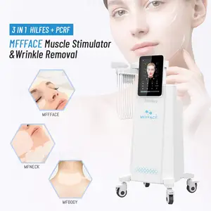 Ems tech face lifting anti envelhecimento máquina removedor de rugas especial para salão de beleza facial e eyetighing remoção do enrugamento