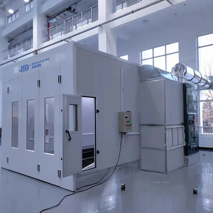 Cabine de pulvérisation automatique 7*4 pour voiture SUV Van chauffage électrique peinture cabine salle de peinture en aérosol à vendre - Product Image 4