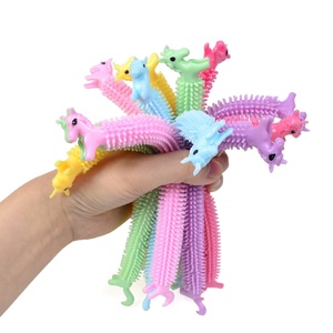 Bracelets extensibles licorne multicolores, jouets sensoriels anti-stress, jouets sensoriels licorne pour enfants et adultes - Product Image 1