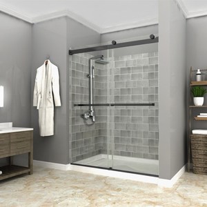 Puerta <span class=keywords><strong>de</strong></span> Ducha <span class=keywords><strong>de</strong></span> <span class=keywords><strong>Vidrio</strong></span> <span class=keywords><strong>Templado</strong></span> sin Marco SALLY, Rectangular, <span class=keywords><strong>de</strong></span> 10 mm, Puerta Corredera para Ducha, Herrajes para Bañera con Puerta <span class=keywords><strong>de</strong></span> <span class=keywords><strong>Vidrio</strong></span> - Product Image 3