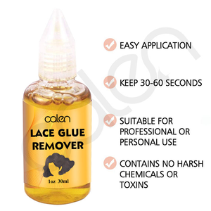 Kit de coiffure avec logo personnalisé avec dissolvant de colle organique pour dentelle en <span class=keywords><strong>mousse</strong></span> pour extensions de <span class=keywords><strong>cheveux</strong></span> bouclés unisexe - Product Image 4