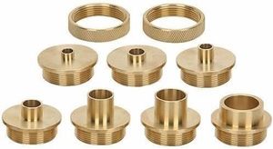 Kit de guide de douille de gabarit de routeur en laiton Oem Cnc pour charnières de routeur en bois mèche à queue d'aronde - Product Image 6