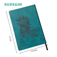 Sous-banque A5 Sublimation vierge Journal Agenda Bloc-notes stationnaire personnalisé imprimé Logo couleur PU cuir Sublimation Carnet