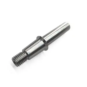 High precision CNC machined 304 stainless steel worm shaft