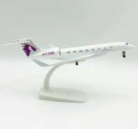 Modelo de Avión de Aleación a Escala 1:400 de 20 CM, G650ER, para Colecciones y Regalos