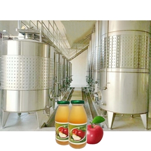 Dây chuyền sản xuất giấm táo thiết bị chế biến rượu vang trái cây Nhà Máy Giá APPLE CIDER dây chuyền chế biến - Product Image 1