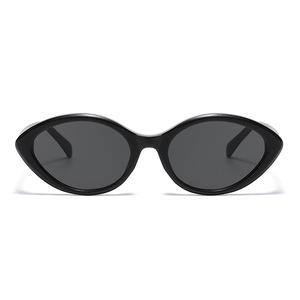 Jamie 24034 Small Oval Sunglasses <b>Black</b> <b>Frame</b> UV400 Women Outdoor Fashion - Product Image 5