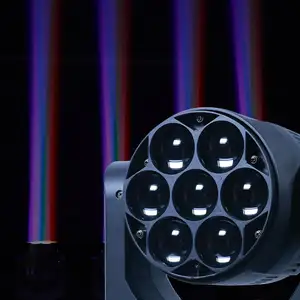 Прочный завод обеспечивает 7*40 Вт Dmx контроллер сценическое оборудование для диджея светильники для промывки сценическое движущееся головное освещение Светодиодные пчелиные глазки