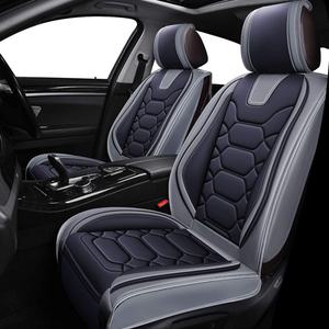 Fundas de Asiento de Coche de Cuero de Lujo de Fábrica, Juego Completo, Protector de Asiento de Coche, Fundas Universales para Asientos de Coche - Product Image 4