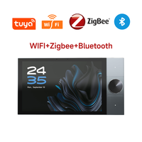 Panel de Control Inteligente Todo en Uno Tuya de 10 Pulgadas con Sistema Operativo Android, Hub Zigbee con Interruptor de Luz de Relé de 2 Canales, Panel Táctil WiFi para el Hogar