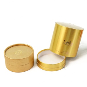 High Quality <b>Empty</b> Paper Cylinder Perfume <b>Box</b> Packaging Custom 50 ml Round Tube Perfume <b>Box</b> - Product Image 5