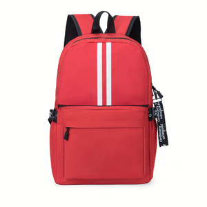 Propre marque léger Polyester décontracté voyage sac à dos résistant à l'eau poignée mode Bookbag pour hommes femmes lycéens - Product Image 6