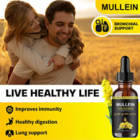 MULLEIN 120000MG Complément Herbal Pur Naturel Liquide Oral Soutien Beauté Digestion Peau Poumons Santé Extrait de Feuille de Molène