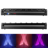 2 Projecteurs LED 8x12W RGBW 4-en-1 à Tête Mobile pour Éclairage de Scène, Idéaux pour Bar, DJ, Discothèque, Soirée, Boîte de Nuit, Piste de Danse, Mariage