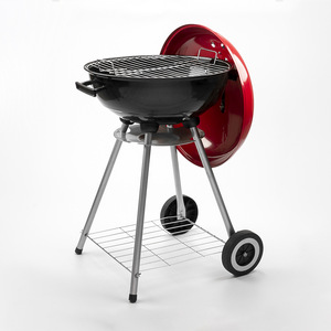 Outdoor Party Stainless Steel Portable Kettle <strong>Barbecue</strong> <strong>Grills</strong> Trolley Charcoal Bbq <strong>Grill</strong> - Product Image 6
