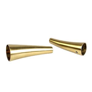 Protège-pieds <span class=keywords><strong>de</strong></span> meubles en métal courbé, embouts coniques en laiton et cuivre pour canapé, <span class=keywords><strong>table</strong></span> basse et siège - Product Image 5