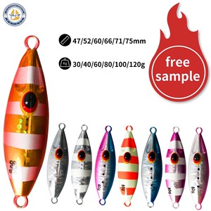 เหยื่อตกปลา Yajie Jig Lure 30-120 กรัม 47-75 มม. สำหรับตกปลาทะเล เหยื่อตกปลาแบบจม - Product Image 1