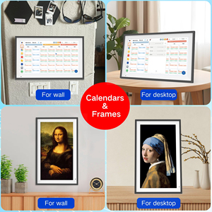 15.6 Inch Android 14 Màn Hình Cảm Ứng Kỹ Thuật Số Máy Tính Để Bàn Lịch 4 + 64GB Thông Minh 365 Ngày Quản Lý Sự Kiện Wifi & Video Chức Năng Phát Lại - Product Image 3