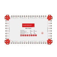 Gecen Satellite Multiswitch avec 16 sorties pour 4 antennes paraboliques modèle MS-1716LC
