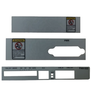 Thận trọng Sticker đồ họa lớp phủ dập nổi xúc giác nút màng Bàn phím tấm nhôm sticker với LED lỗ màng - Product Image 1