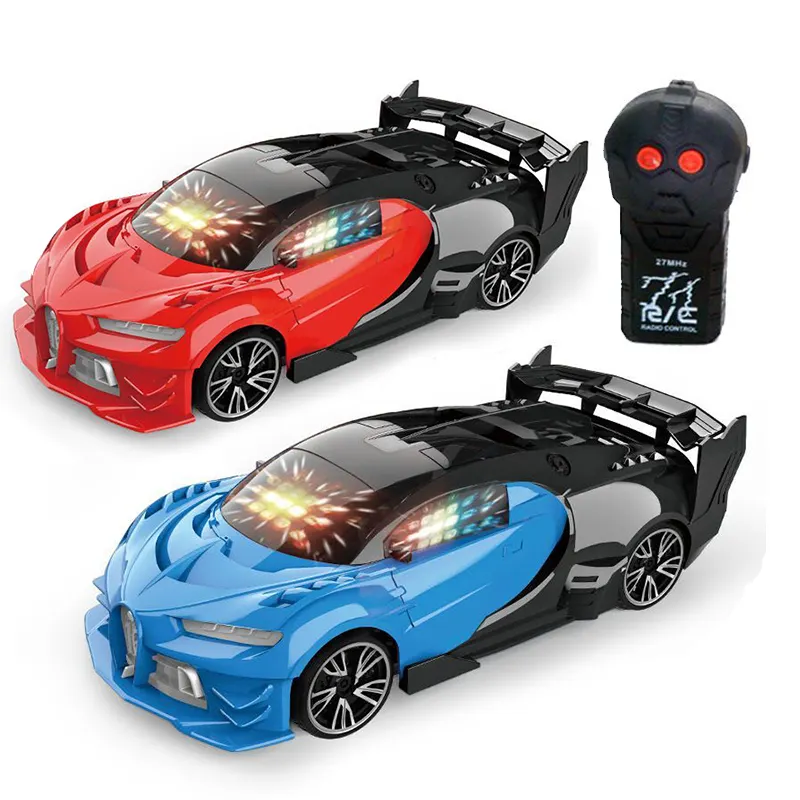 Children 1:18 scale model toy car remote control racing with light