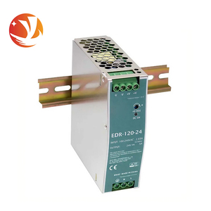 Alimentation électrique sur rail DIN EDR-120-24, contrôleur programmable PLC, flambant neuf, Original - Product Image 1