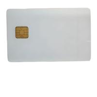 SLE4442/4428 Carte IC de contact réinscriptible blanche vierge de haute sécurité-Contrôle d'accès et cartes blanches imprimables d'identification