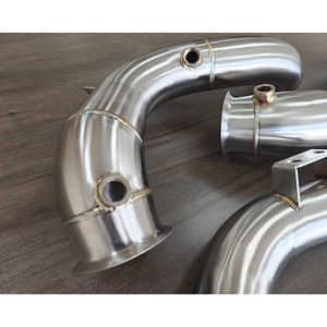 AKS ท่อดาวน์ไปป์ประสิทธิภาพสูงสำหรับ Mercedes Benz AMG GT GTC GTS GTR 4.0T downpipe - Product Image 5