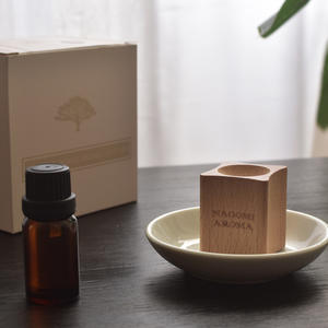 Difusor de Aroma Nagomu de Madera Natural 10ml, Aromaterapia con Aceite Esencial de Bambú, Mecánico, No Requiere Electricidad - Product Image 4