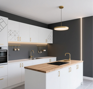 BALOM Diseños <span class=keywords><strong>de</strong></span> estilo minimalista moderno Pequeños Muebles personalizados completos para el hogar Unidad <span class=keywords><strong>de</strong></span> melamina en forma <span class=keywords><strong>de</strong></span> L Gabinetes <span class=keywords><strong>Cocina</strong></span> con fregadero - Product Image 6