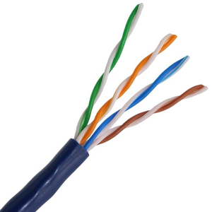 Mật độ cao đồng trần CCA 300/305/500m 0.51mm 0.4mm không được che chở cặp xoắn UTP CAT5 CAT5E ngoài trời cáp mạng - Product Image 6
