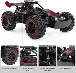 <span class=keywords><strong>รถ</strong></span>บังคับวิทยุ 1/18 ความเร็วสูง <span class=keywords><strong>รถ</strong></span> RC สำหรับเด็ก 20 กม./ชม. <span class=keywords><strong>รถ</strong></span>บรรทุก RC ขับเคลื่อนสี่ล้อ พร้อมไฟ ของเล่น - Product Image 5