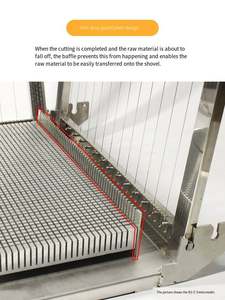 Nouvelle machine de découpe manuelle en acier inoxydable pour bonbons, fudge et gâteaux, modèle Commercial - Product Image 6